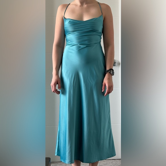 Princess Polly Silky Maxi Dress - Picture 1 of 2
